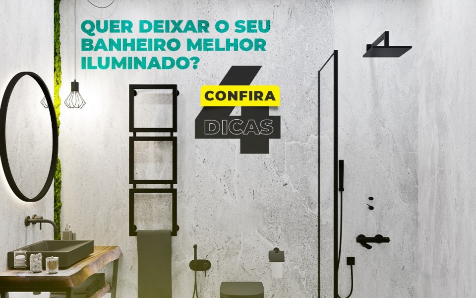 Ler mais sobre o post Quer deixar o seu banheiro melhor iluminado? Confira 4 dicas